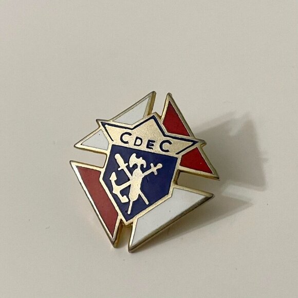 Knights of Columbus Pin Chevaliers de Colomb Quebec C de C Pin - Picture 2 of 9
